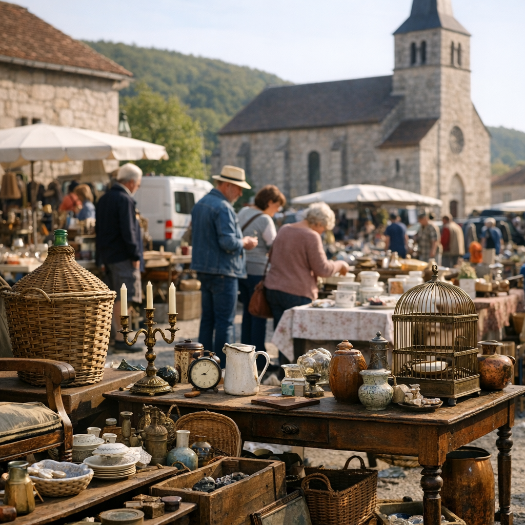 Brocantes par régions, villes et départements : pourquoi le local domine