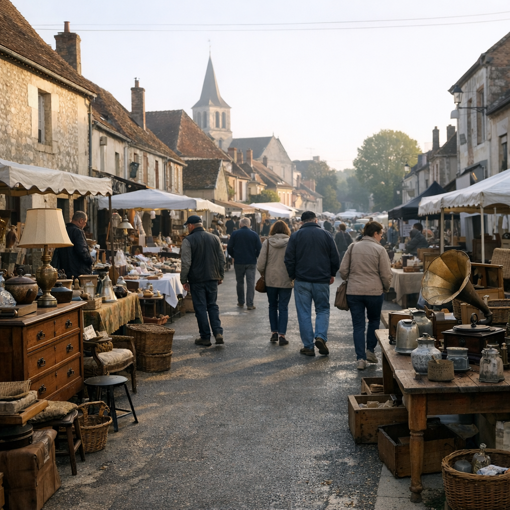 Pourquoi la Brocante d’Aillant-sur-Tholon dure depuis si longtemps