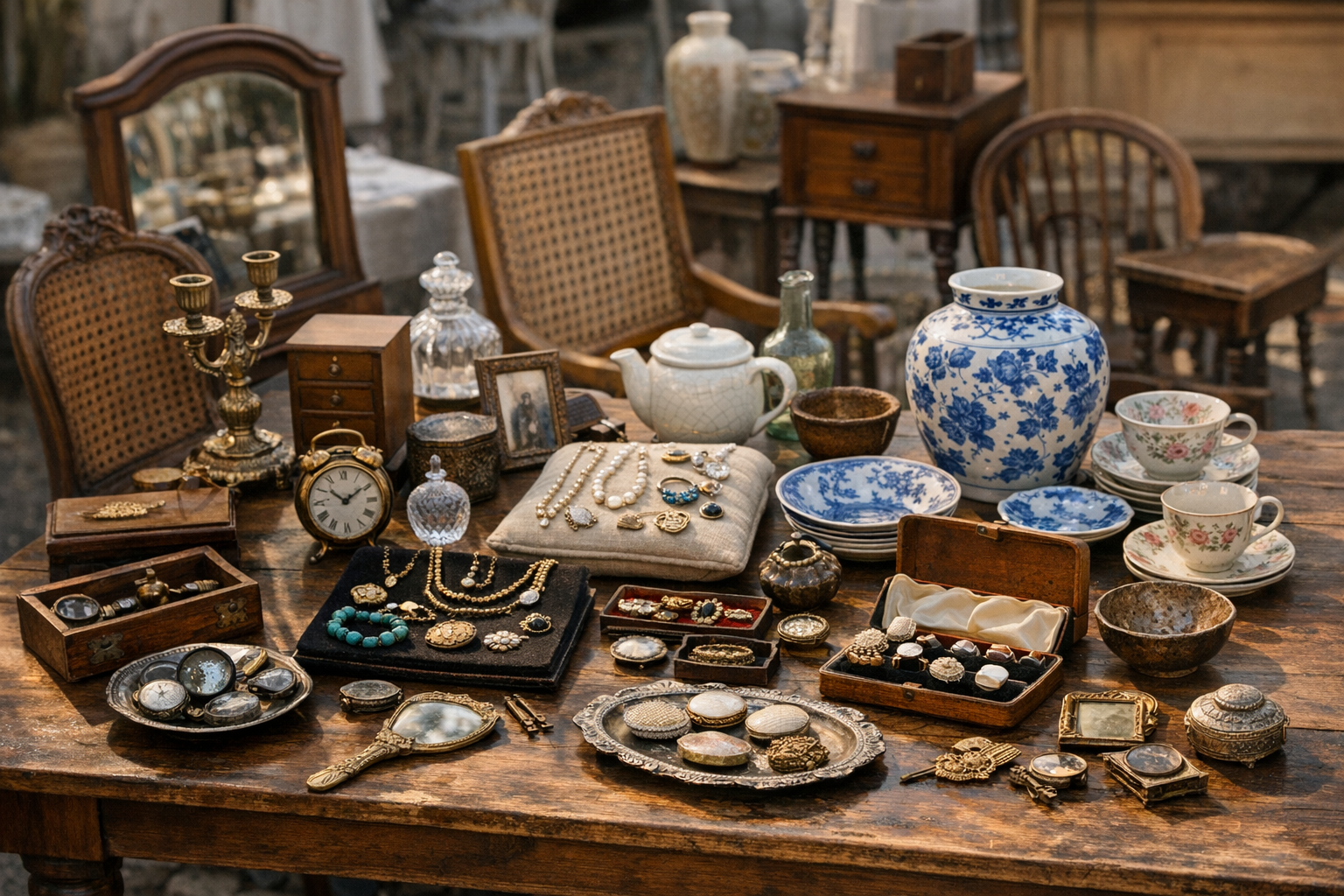 Bien estimer ses objets anciens en brocante