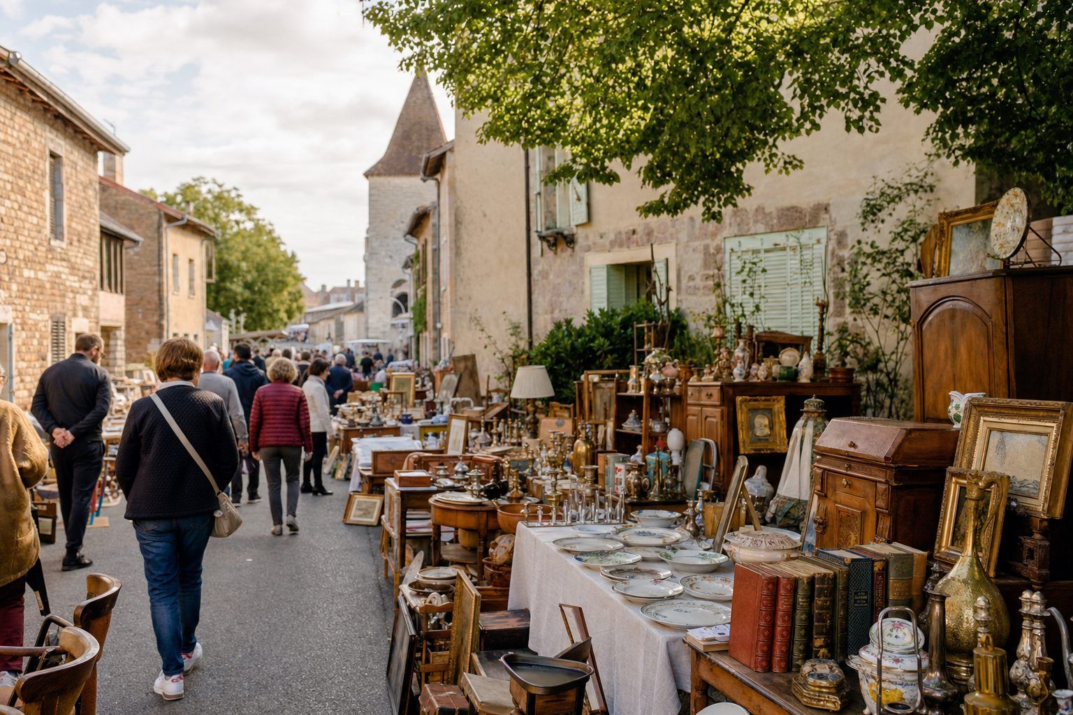 Recherche locale de brocantes dans l’Ain
