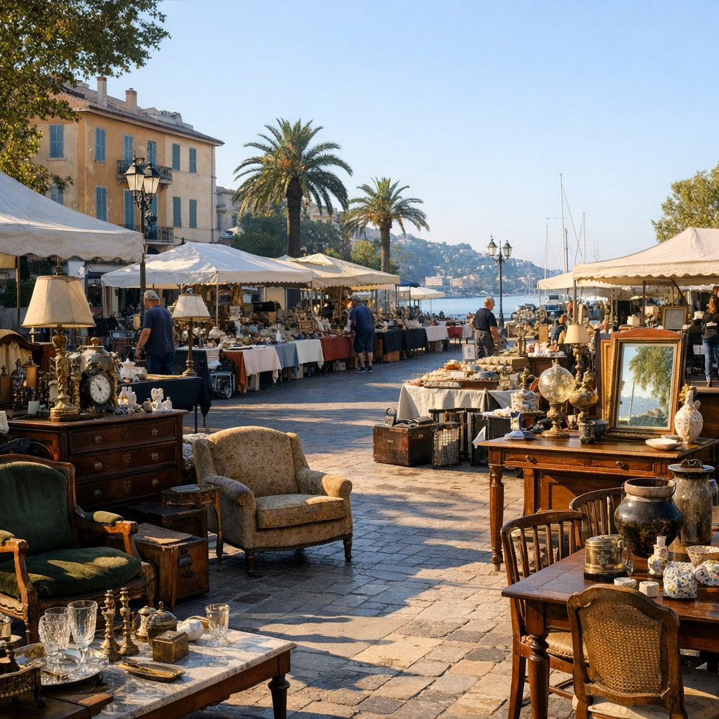 Où trouver une Brocante dans le 06 ce week-end sans rater l’essentiel