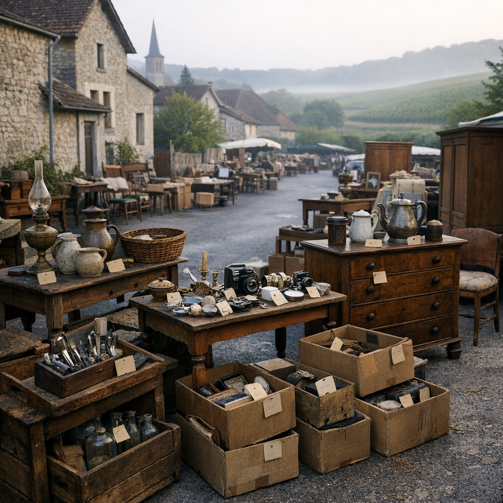 Les brocantes de la Marne en 2022 varient selon les communes