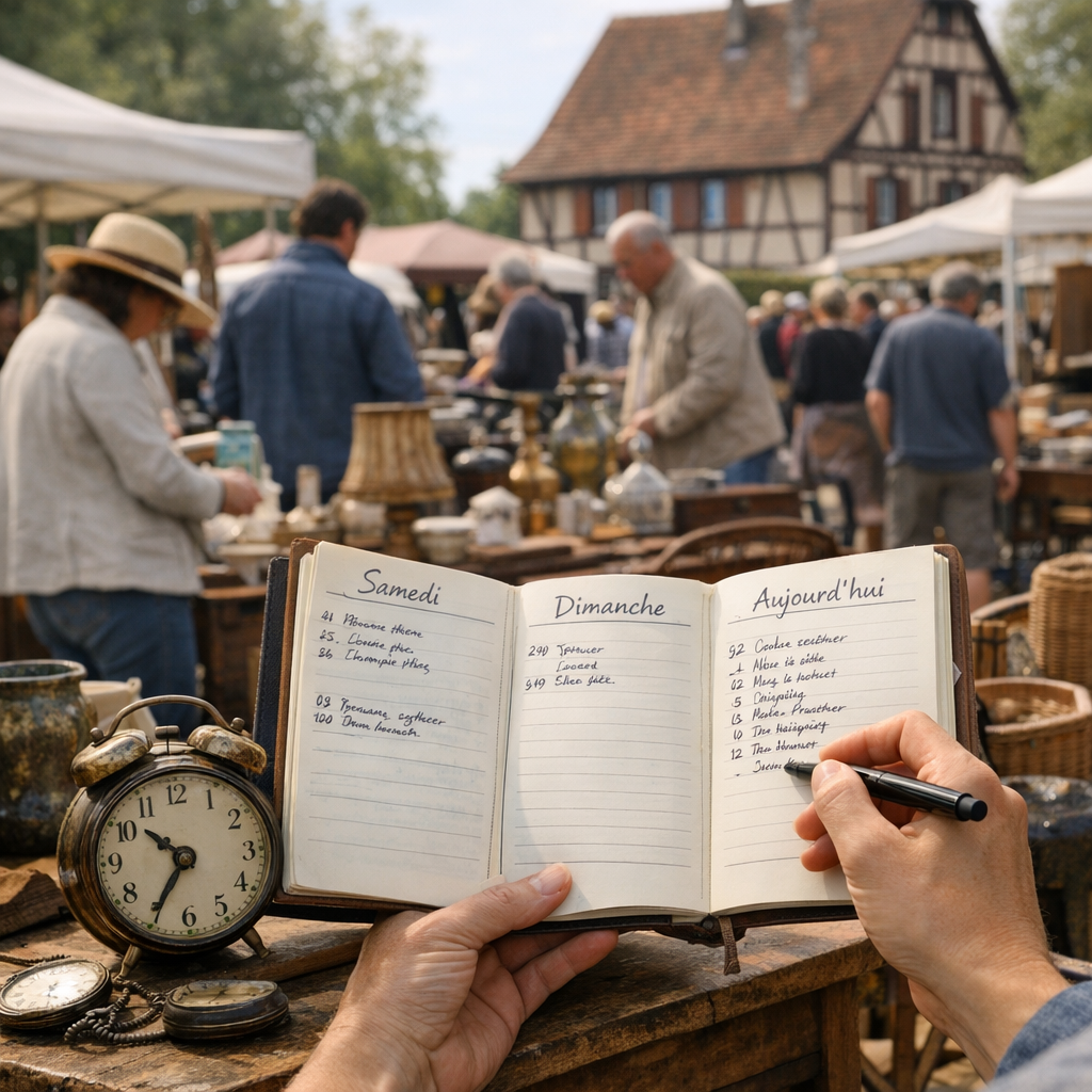 Samedi, dimanche, aujourd'hui : comment lire un agenda sans perdre son temps