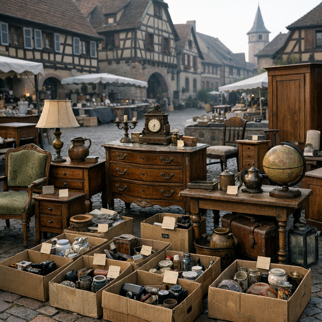 Comment trouver une vraie Brocante 67 sans suivre un Agenda vague