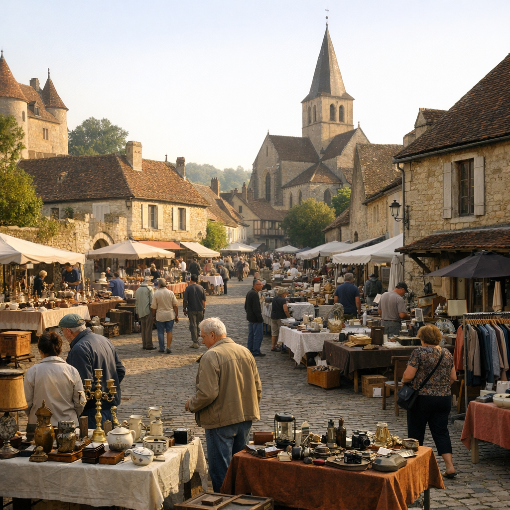Pourquoi la Brocante d’Aillant-sur-Tholon dépasse le simple vide-grenier