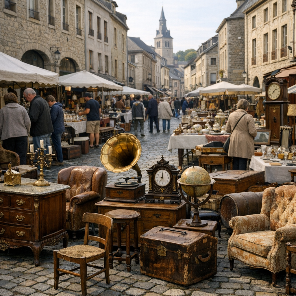 Trouver une brocante à Arlon sans se tromper de date