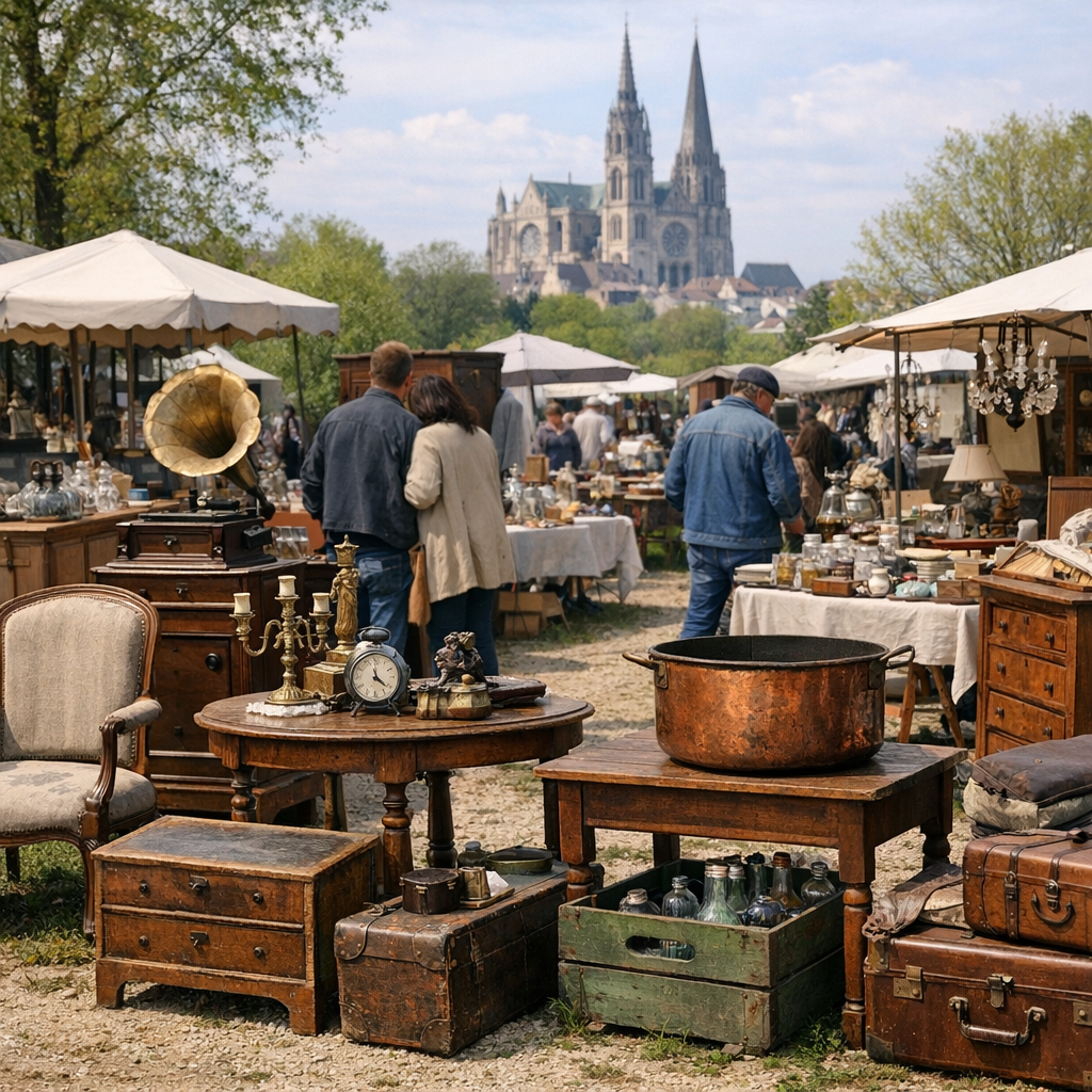 Brocante à Chartres ce week-end : agenda, alentours et bons plans