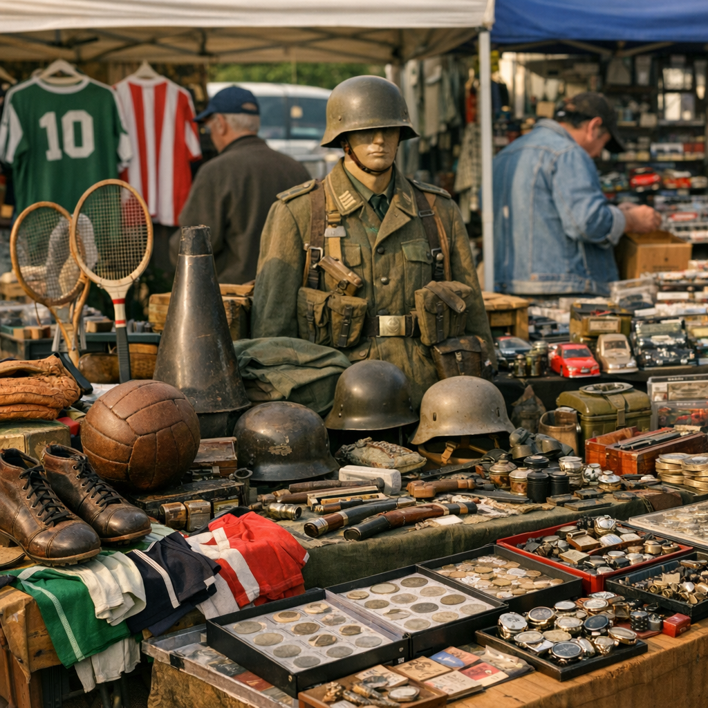 Comment repérer en Moselle les brocantes vraiment spécialisées — sport, militaria, collections