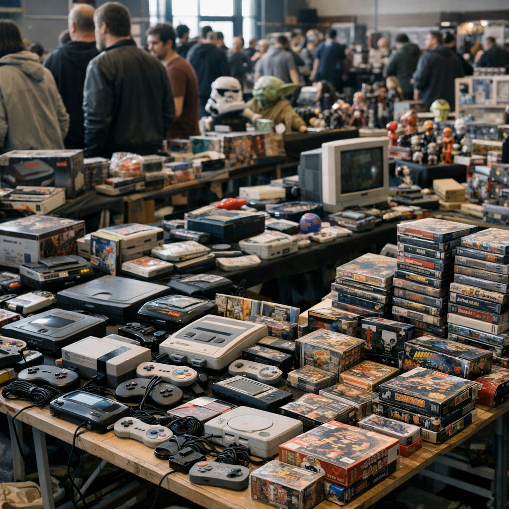 Comment réussir ses achats en Brocante jeux vidéo