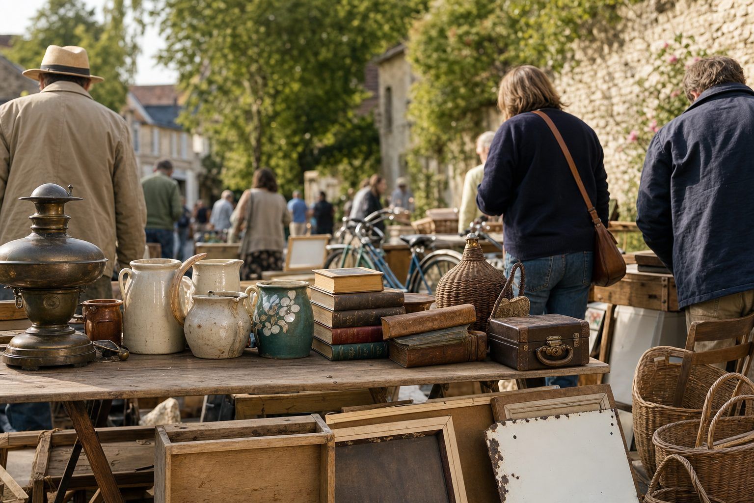 Brocante, vide-grenier ou vide-maison&nbsp;: vérifier avant de prendre la route