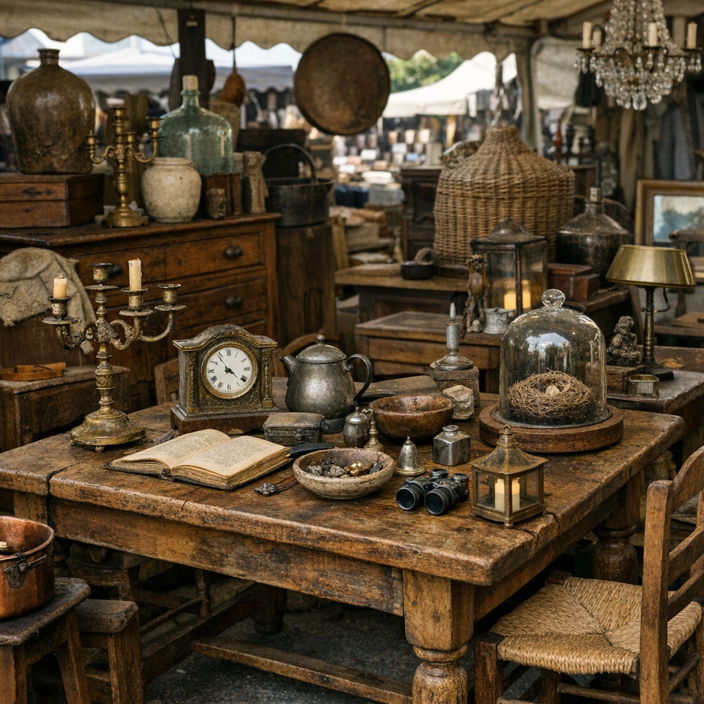 Brocante professionnelle : comprendre règles et différences