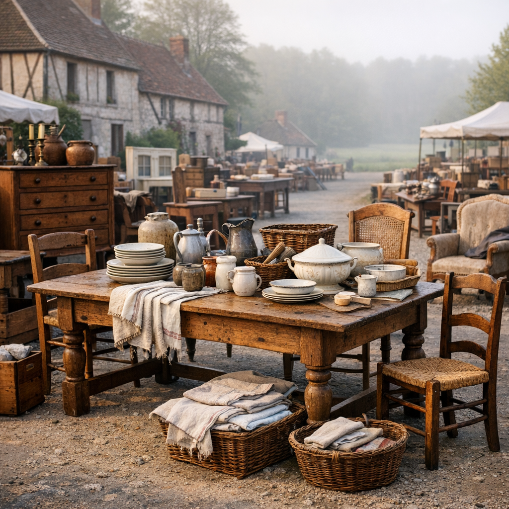 Brocante Sologne : où chiner ce week-end et bien acheter