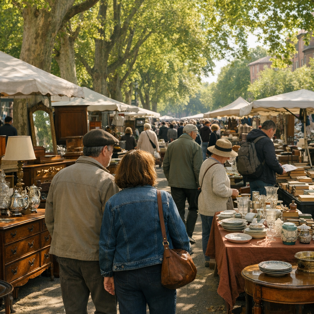 Brocante Toulouse dimanche : où chiner sans se tromper