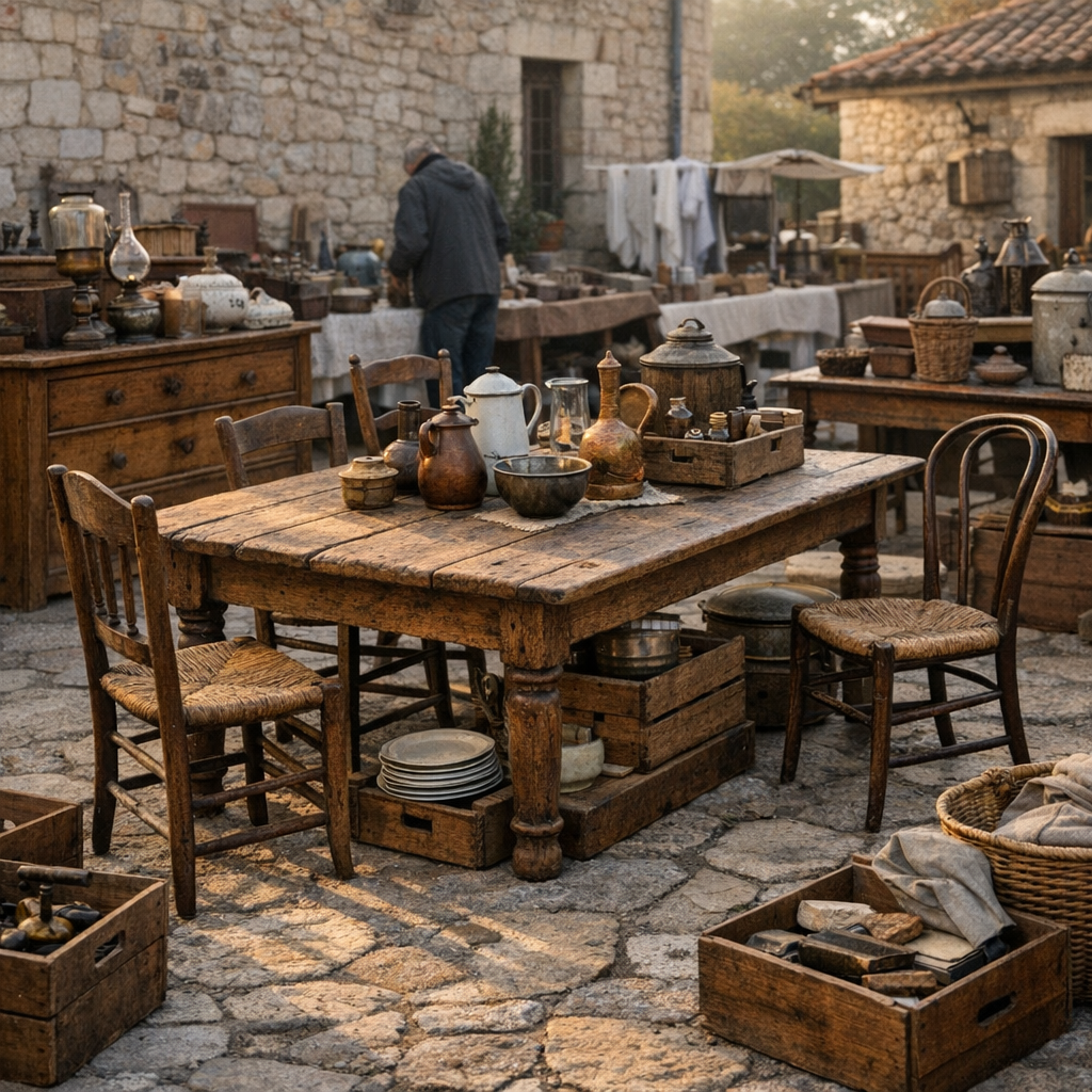 Brocante vide grenier : bien choisir avant de chiner
