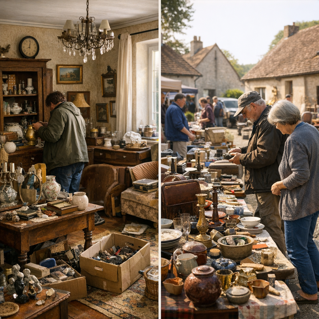 Le vrai basculement du marché : le boom des vide-maisons face aux brocantes