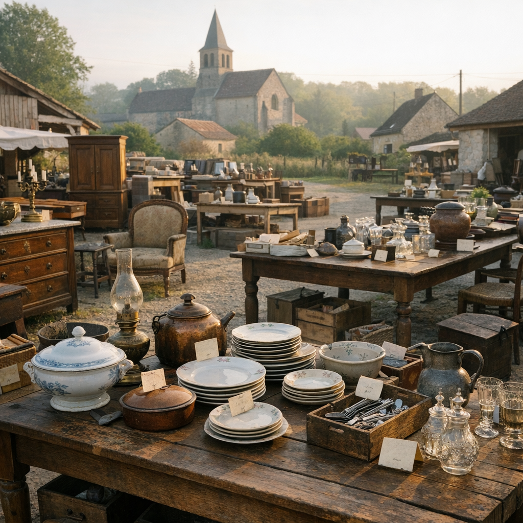 Où trouver les brocanteurs du Cher et chiner au bon moment