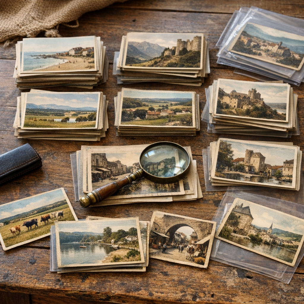Carte postale collection : estimer, acheter et conserver sans erreur
