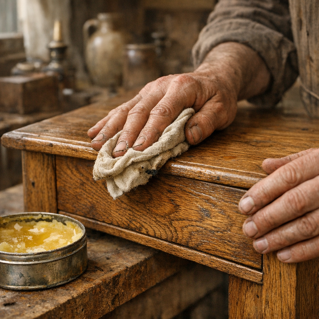 Cire pour meuble ancien : bien choisir sans ternir la patine