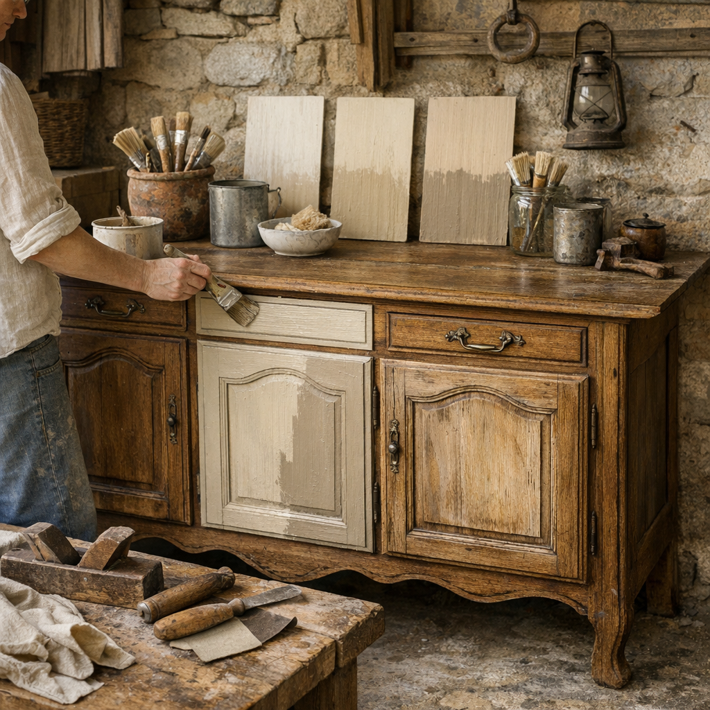 Comment relooker un meuble ancien sans perdre sa valeur
