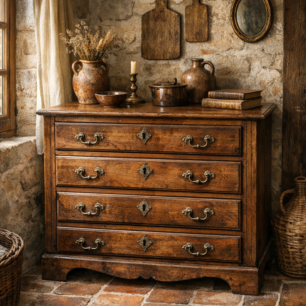 Commode ancienne bois : reconnaître, estimer et bien choisir