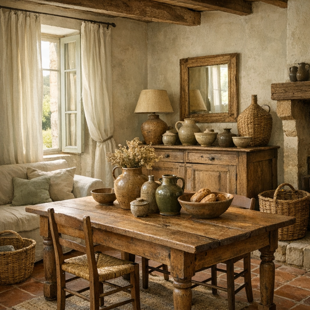 Décoration campagne charme : créer un intérieur authentique