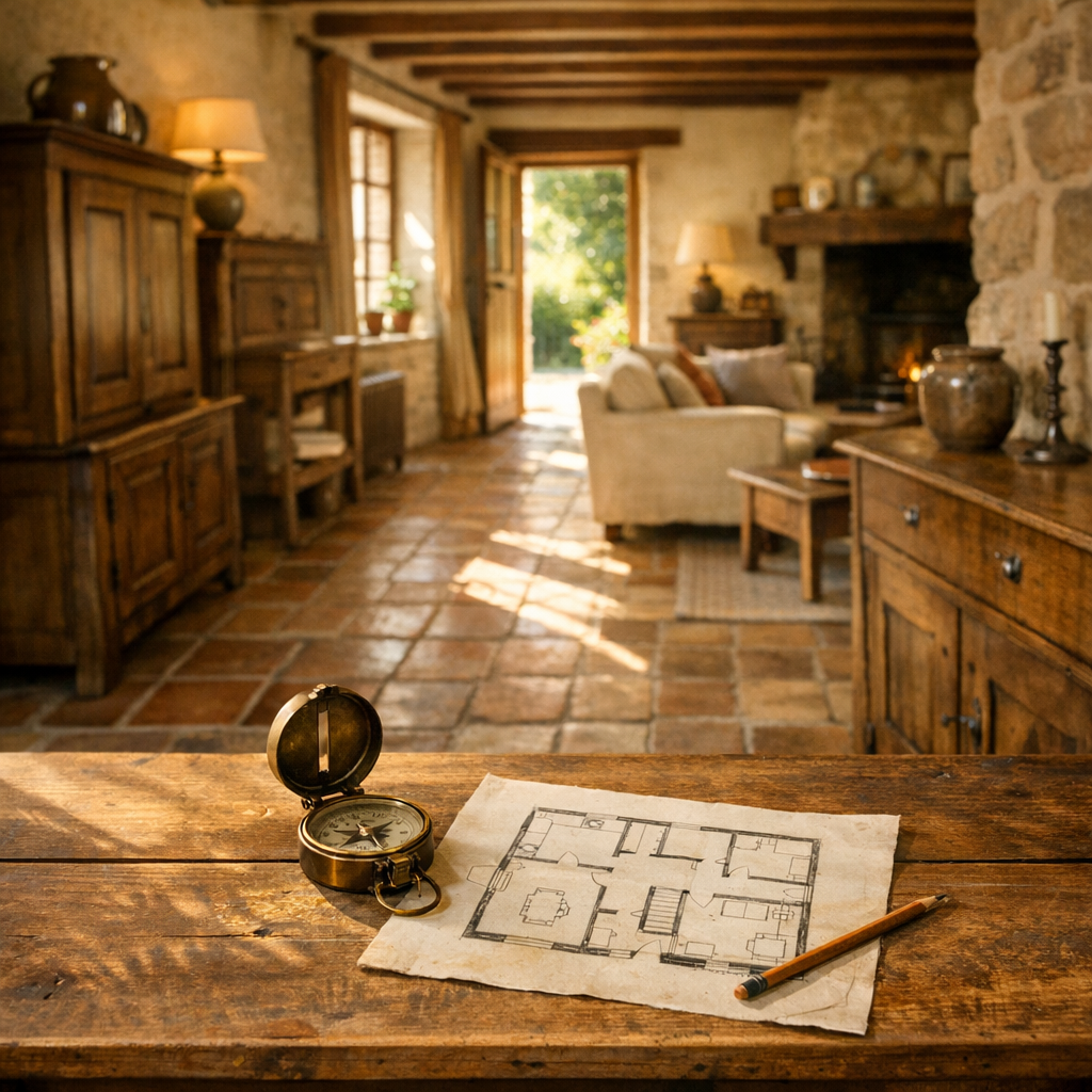 Feng shui maison orientation : bien lire façade, entrée et pièces