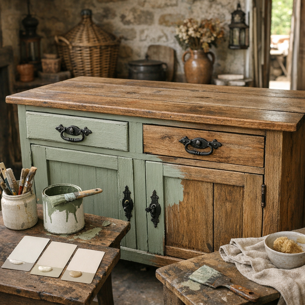 Idée de couleur pour repeindre un meuble en bois : bien choisir