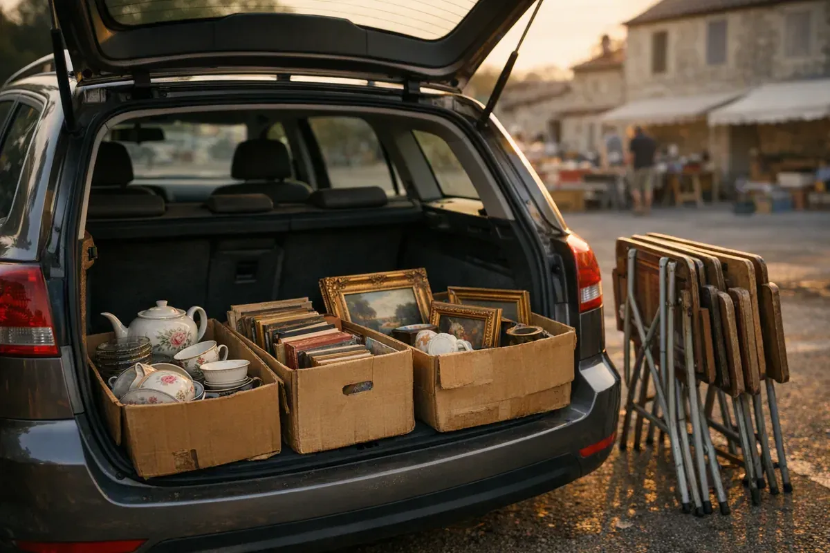 Invendus de vide-grenier : que faire des cartons qui reviennent à la maison