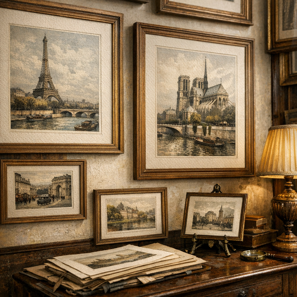 Lithographie Paris : acheter juste, estimer mieux