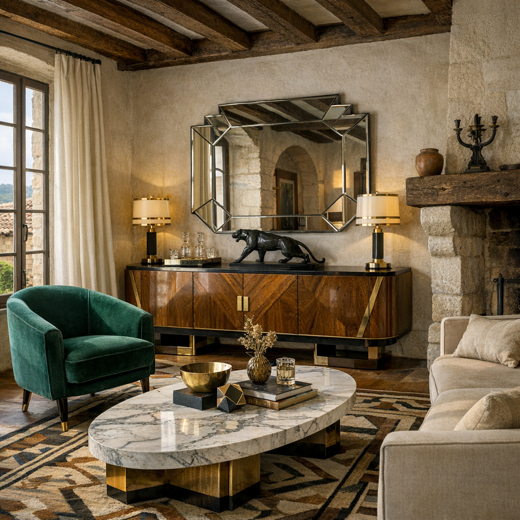 Maison style art déco : codes, matériaux et idées déco