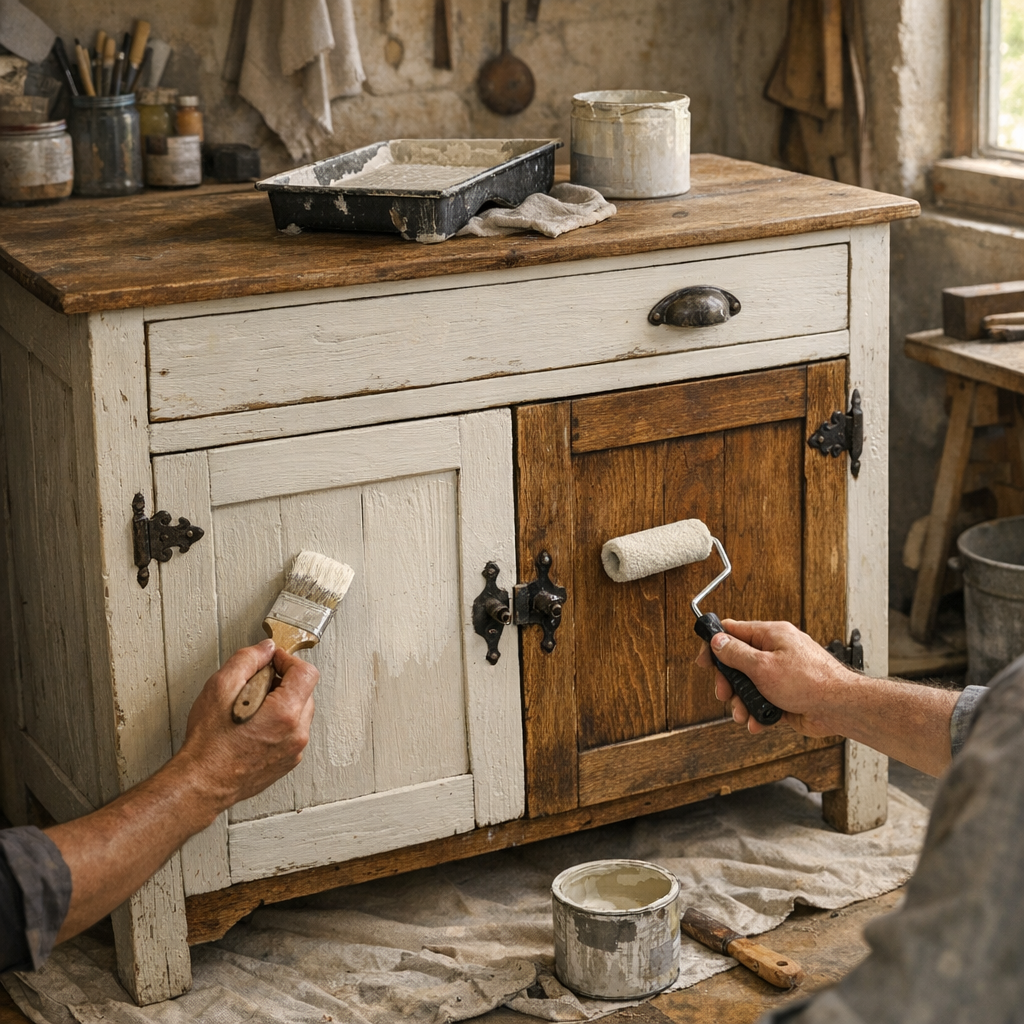 Peinture meuble bois : bien choisir sans abîmer son meuble