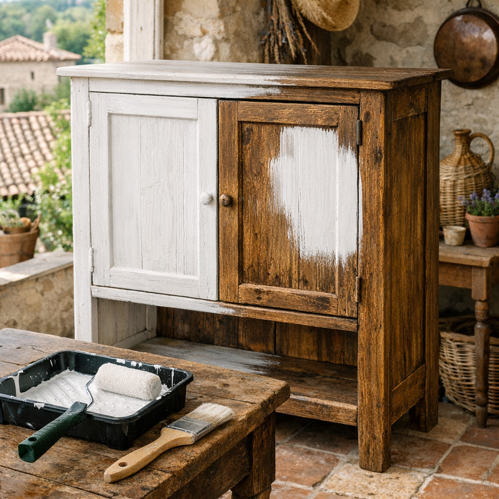 Peinture meuble bois sans poncer Castorama : guide utile
