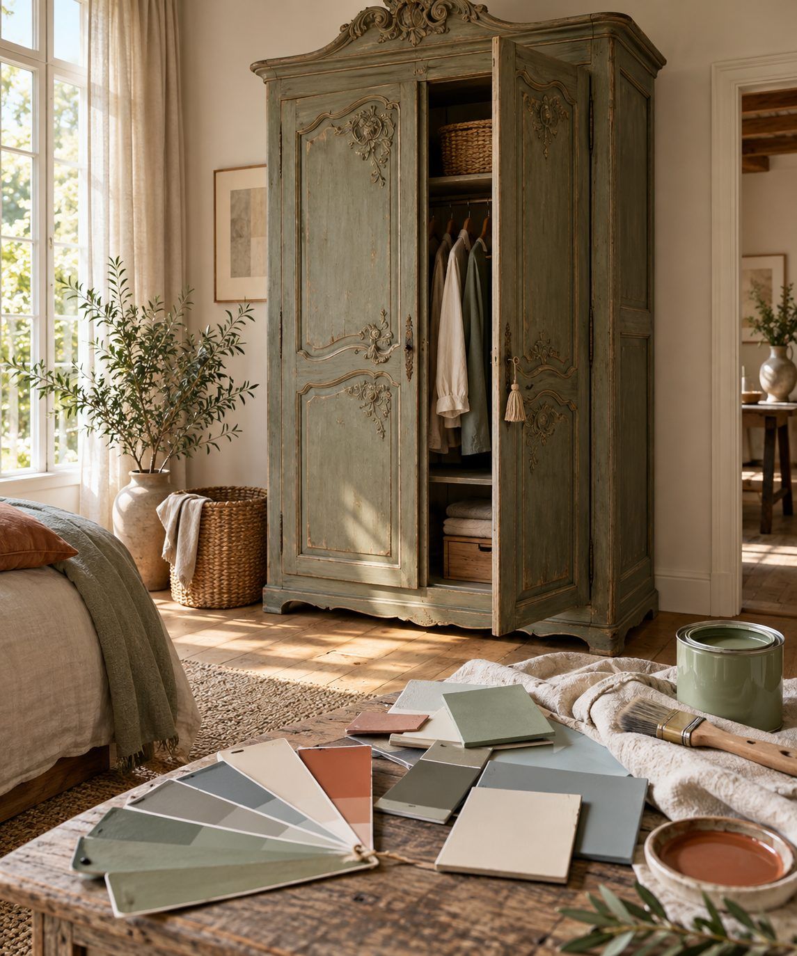 Quelle couleur choisir pour une armoire ancienne&nbsp;?