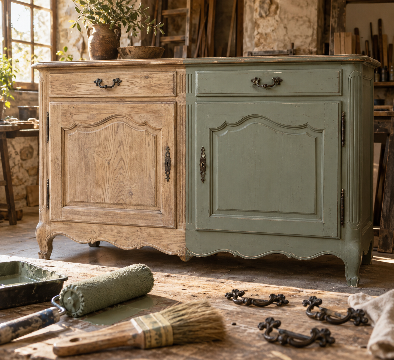Relooker un meuble rustique : 5 questions avant de sortir le pinceau