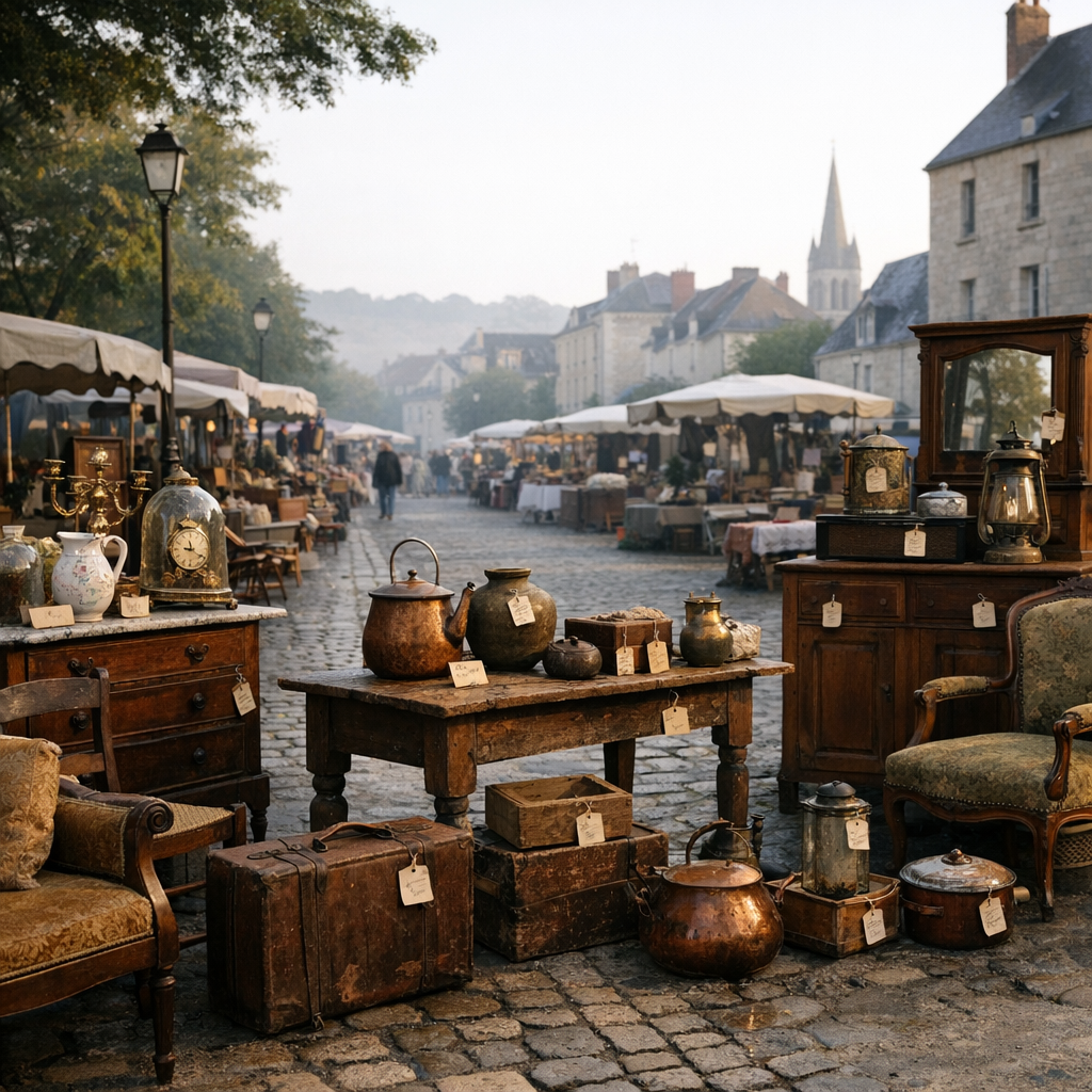 Vide greniers dans le maine et loire : guide pratique pour bien choisi