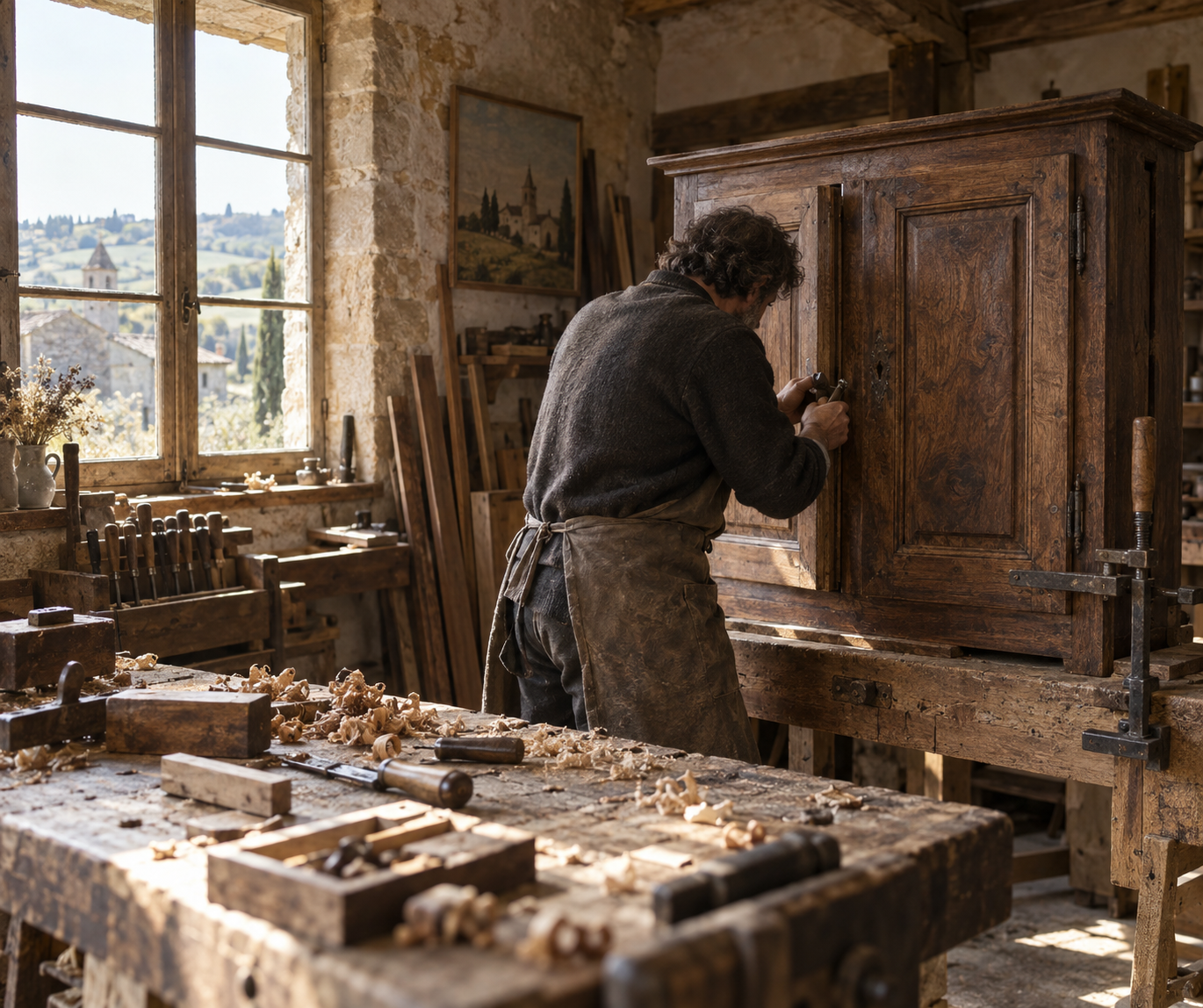 Un restaurateur de meubles anciens préserve l’histoire du bois