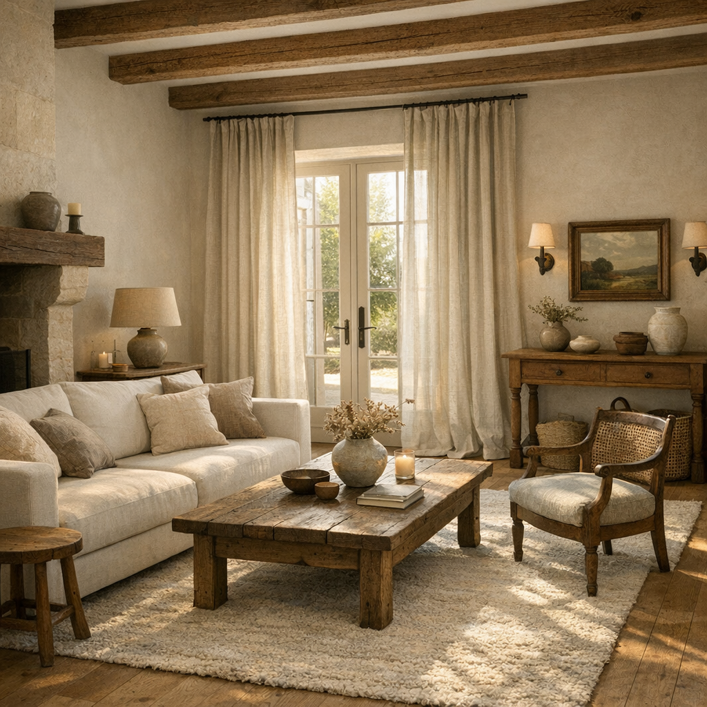 Salon cosy moderne : l’équilibre juste pour un séjour chaleureux