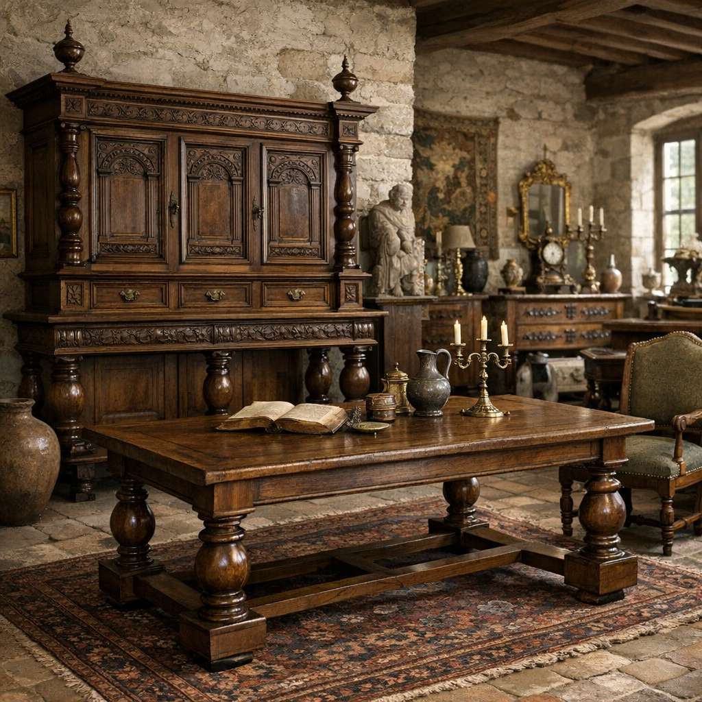 Style Louis XIII : reconnaître, dater et estimer un meuble