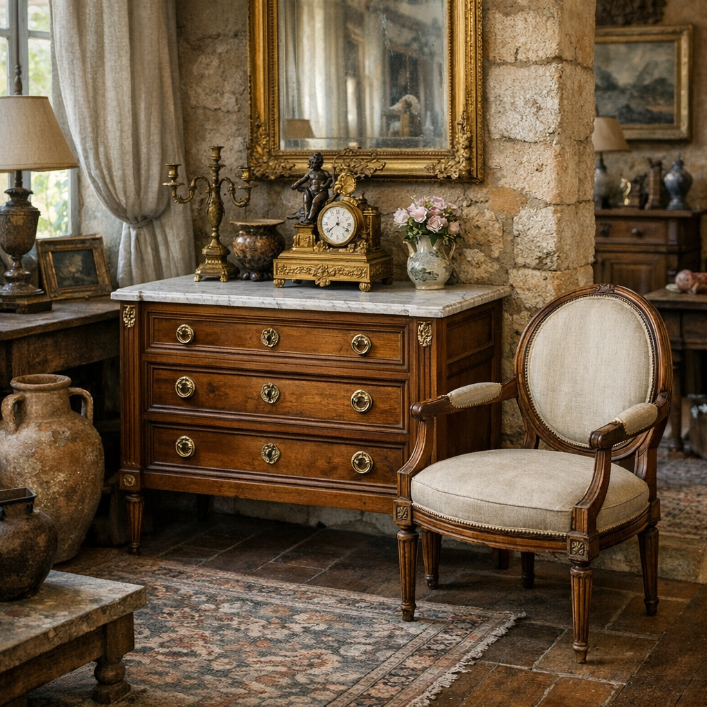 Style Louis XVI meubles : reconnaître, estimer, acheter