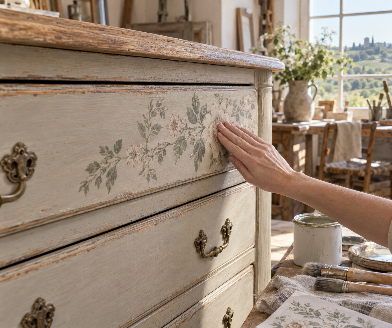 Transfert pour meuble ancien : quand le poser, quand s'abstenir