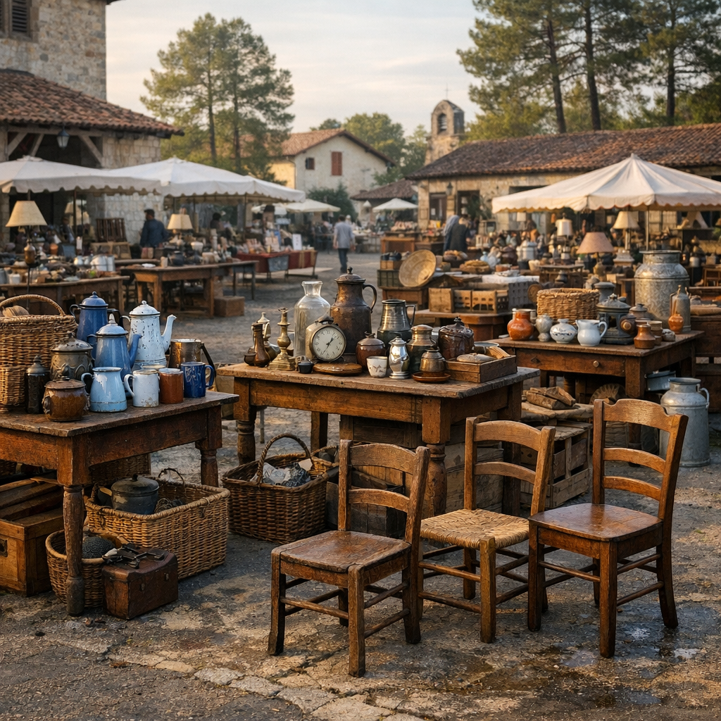Vide grenier 40 : où chiner fiable dans les Landes