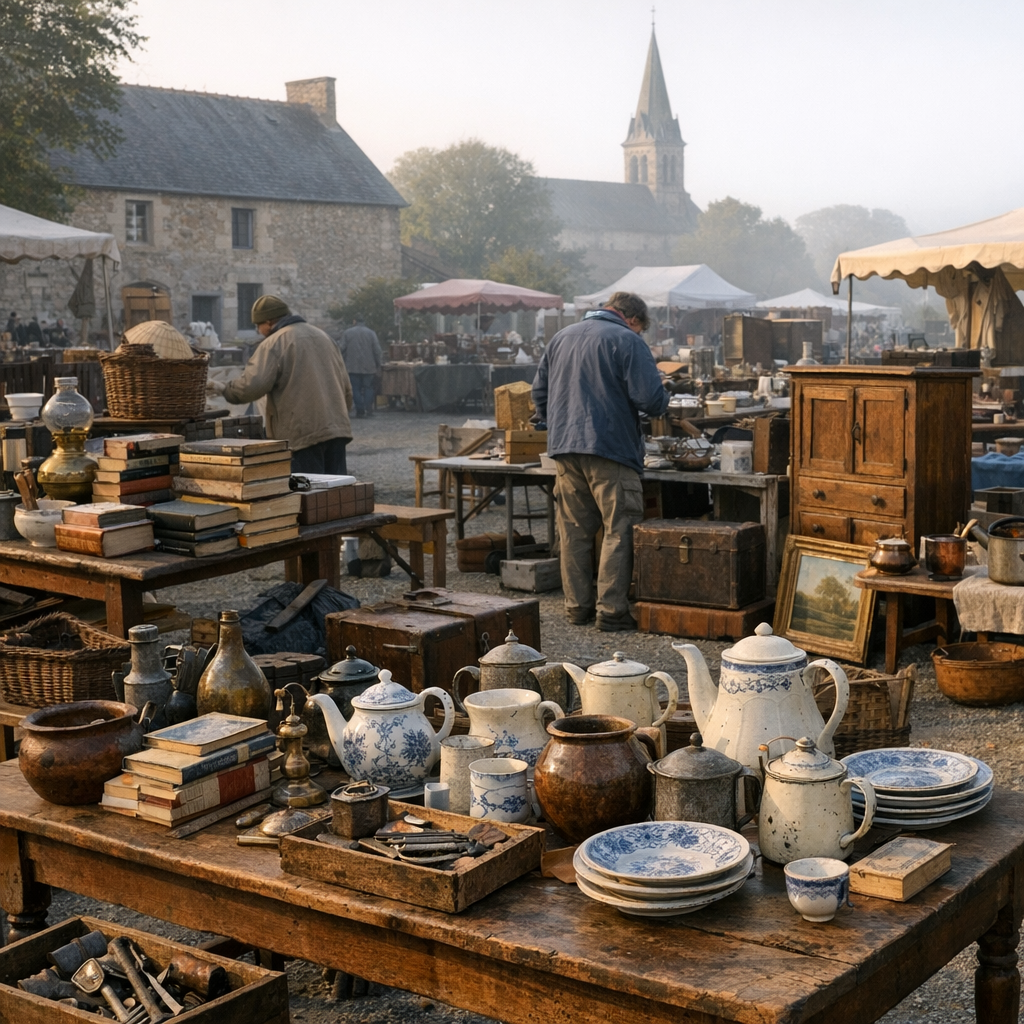 Comment trouver un vide-grenier dans le 44 demain sans se tromper