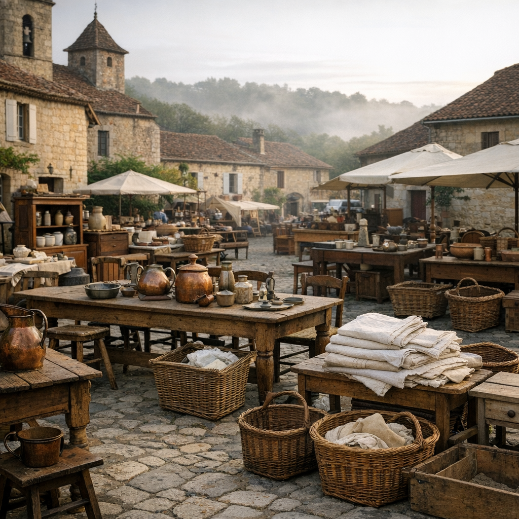 Vide grenier 46 : où chiner dans le Lot ce week-end