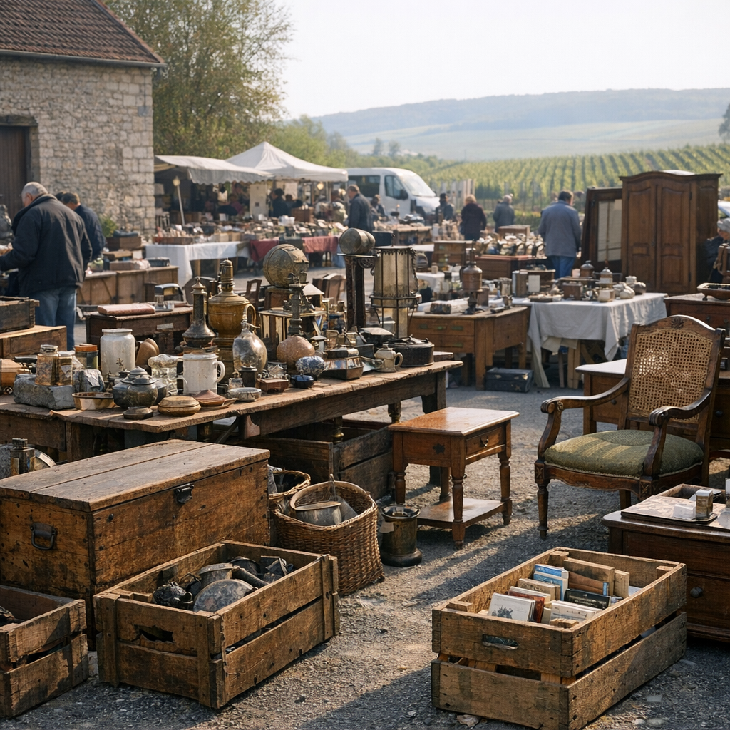 Où trouver un vide-grenier dans le 51 ce week-end ?