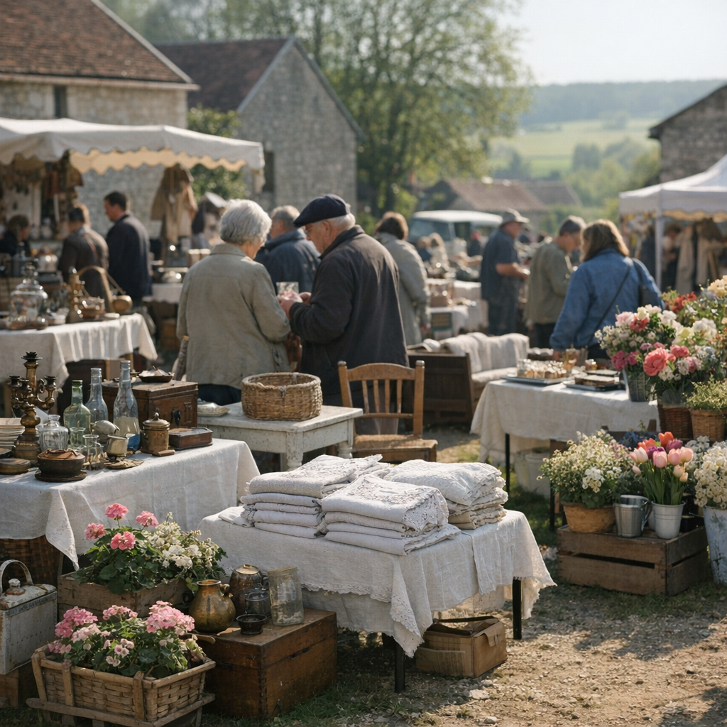 Comment choisir un vide-grenier dans le 51 ce week-end