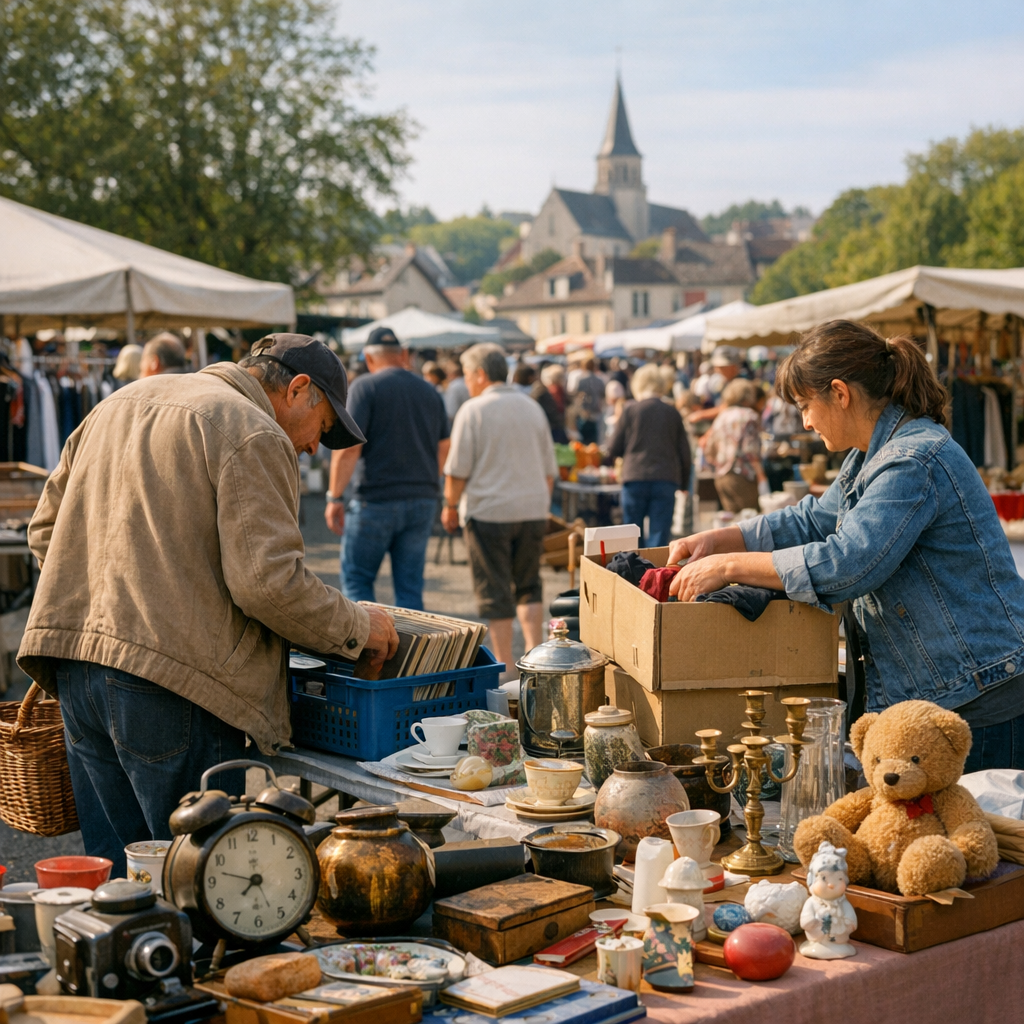 Comment fonctionne Vide-grenier ? La méthode simple pour chiner ou exposer dans le 51
