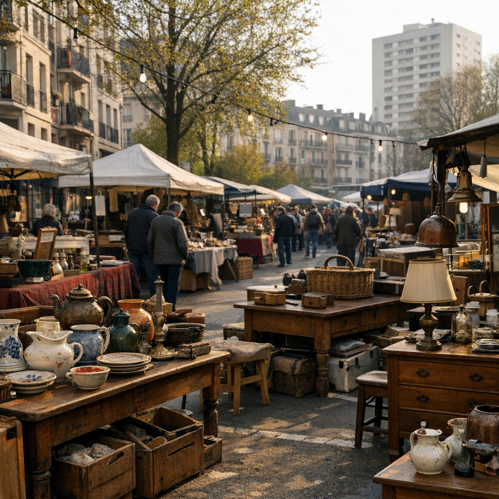 Trouver un vide-grenier 93 demain sans rater le bon rayon
