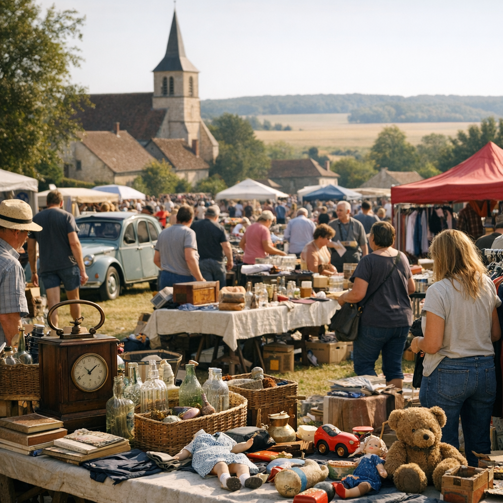 Un vide-grenier dans l’Aube ne se résume pas à une date et une adresse
