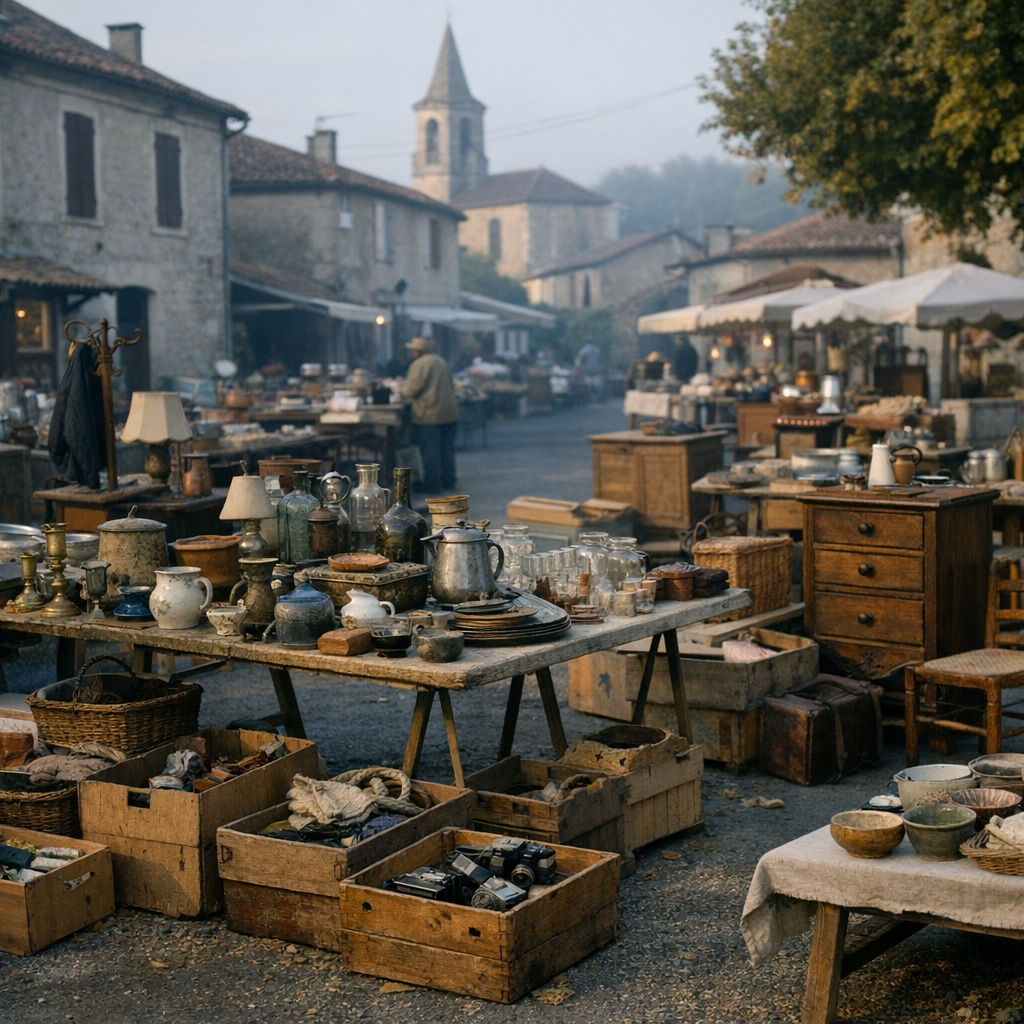 Comment reconnaître un vide-grenier et vendre sans erreur