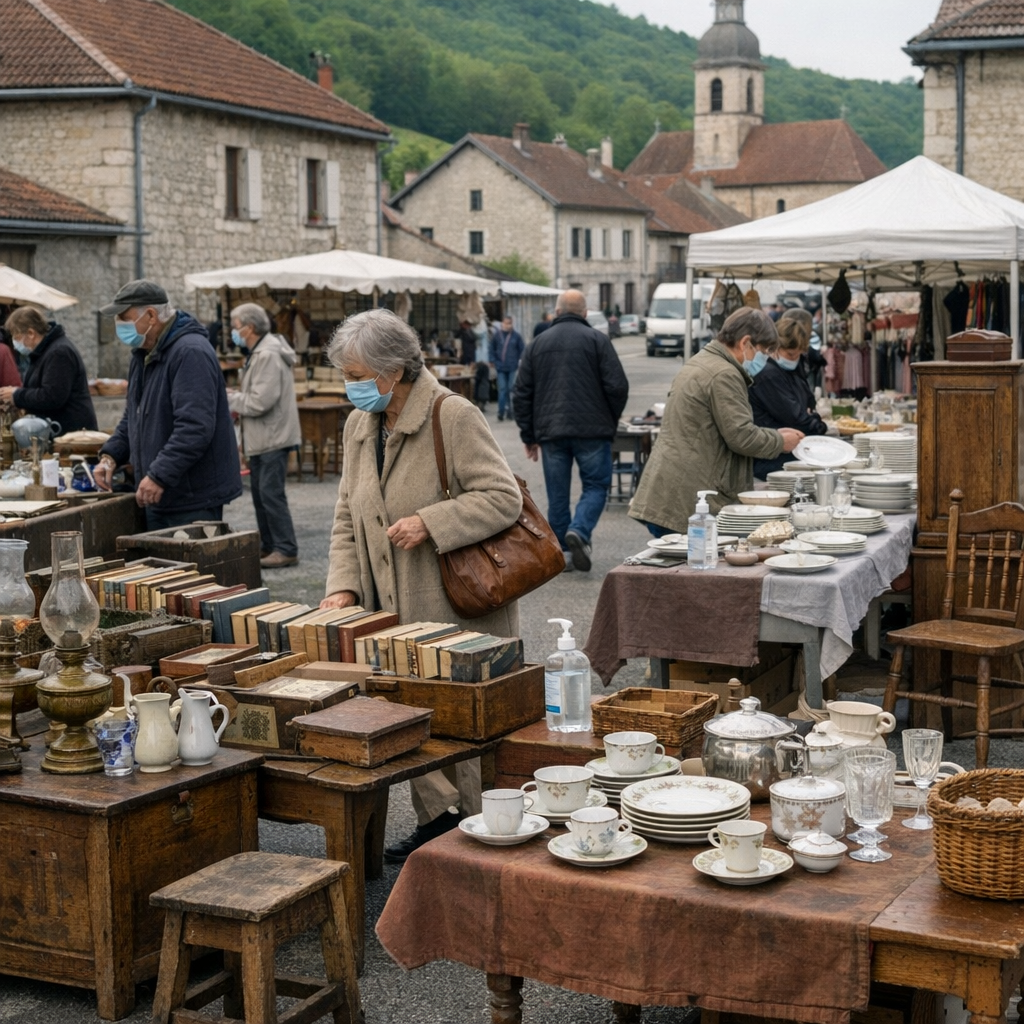 Comment vérifier si un Vide-grenier a eu lieu en Franche-Comté en 2020